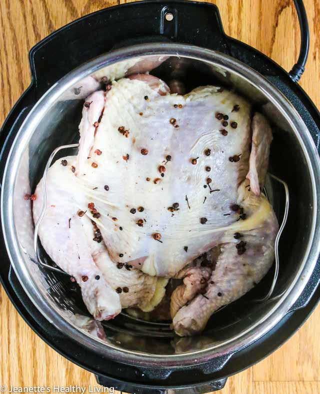 Instant Pot Chinese Smoked Chicken - pressure steaming chicken before smoking it is a time saver and ensures a tender chicken