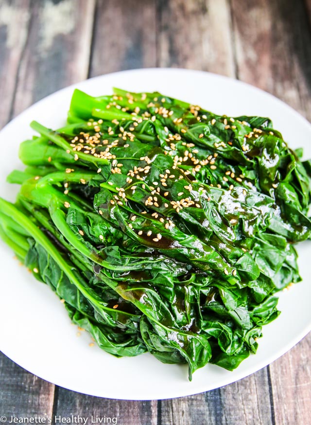 Chinese Broccoli with Oyster Sauce - so easy, healthy and delicious