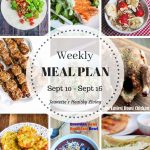 Healthy Meal Plan Sept 10 - Sept 17