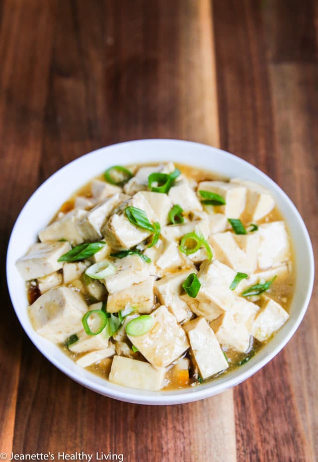 Oyster Sauce Tofu - simple, humble dish that is healthy and delicious meatless meal