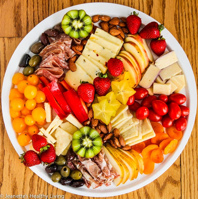Grazing Platter - great for holiday entertaining; tips on creating the ultimate grazing platter