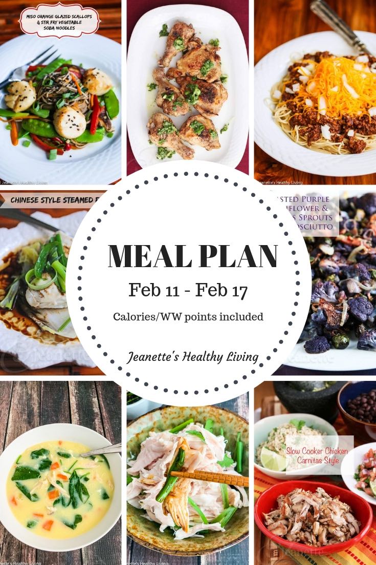 Weekly Meal Plan Feb 11
