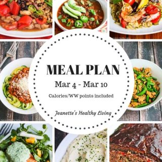 Weekly Meal Plan March 4