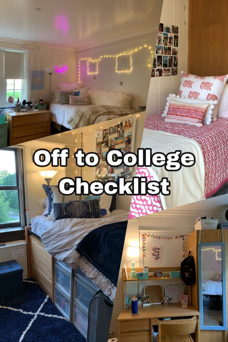 College Move-In Checklist