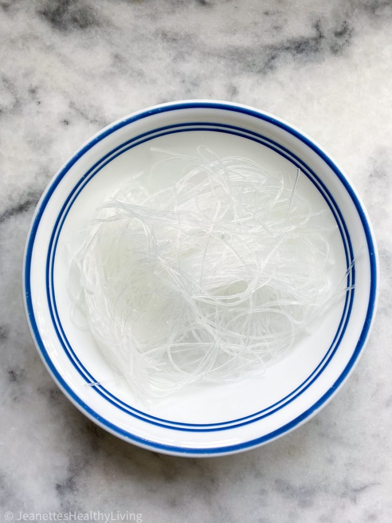Rehydrated Cellophane Noodles