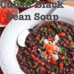 Cuban Black Bean Soup (Frijoles Negros) © Jeanette