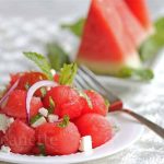 Greek Watermelon Mint Feta © Jeanette