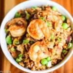 Indonesian Shrimp Fried Brown Rice - this healthy dish is so flavorful - you have to try this!