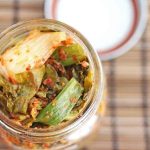 Kale Kimchi in a Jar