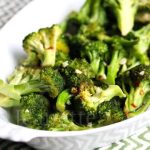Roasted Broccoli and Chili Sauce © Jeanette
