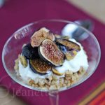 Roasted Fig Yogurt Chai Spiced Sorghum Parfait © Jeanette