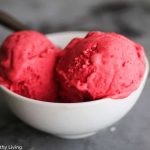 Raspberry Ice Cream - this 3 ingredient ice cream is SCD and GAPS Diet friendly