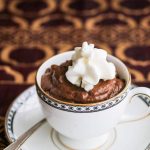 Sugar-Free Low-Carb Dairy-Free Chocolate Mousse - just 145 calories! The perfect Valentine