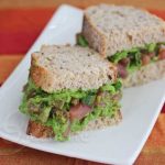 Fresh Tuna Spinach Avocado Sandwich © Jeanette