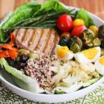 Winter Tuna Nicoise Salad with Quinoa and Roasted Vegetables - this one bowl meal is packed with protein and a rainbow of vegetables, served with a simple lemon vinaigrette