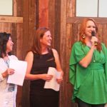 Jaden Hair, Elise Bauer, and Ree Drummond at the BlogHer Food 2012 Closing Party