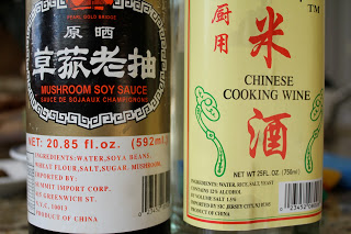 Mushroom Soy Sauce and Chinese Rice Wine
